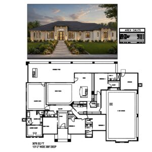 3676 SQ FT HOUSE W/ 4 CAR GARAGE
