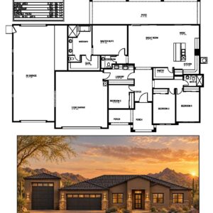 2321 attached RV 4 bedroom 2.5 bath